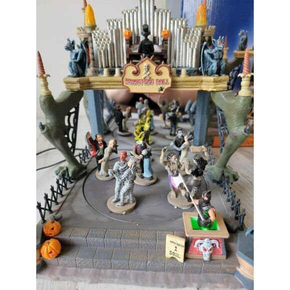 Lemax monsters ball 2005 Halloween animated dance village - Picture 6 of 16